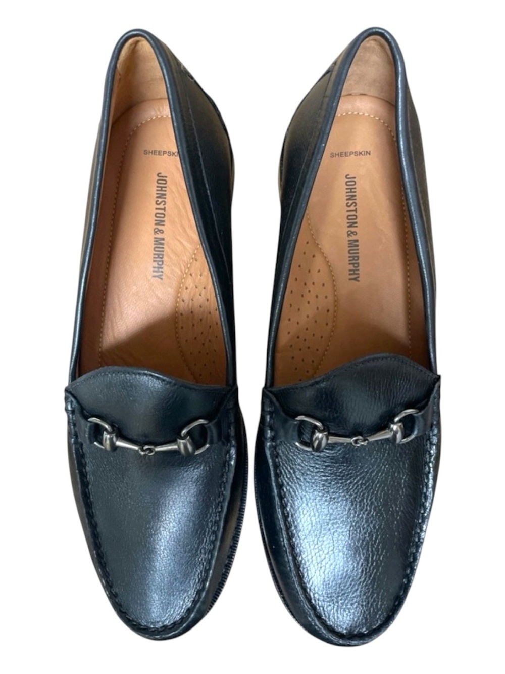 Classic Black Leather Loafers